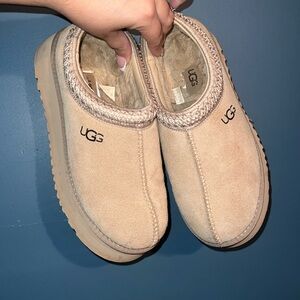 UGG Tan Slip-On Shoes
